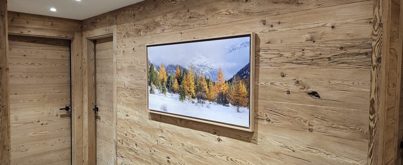 Tableau exposé chez un client