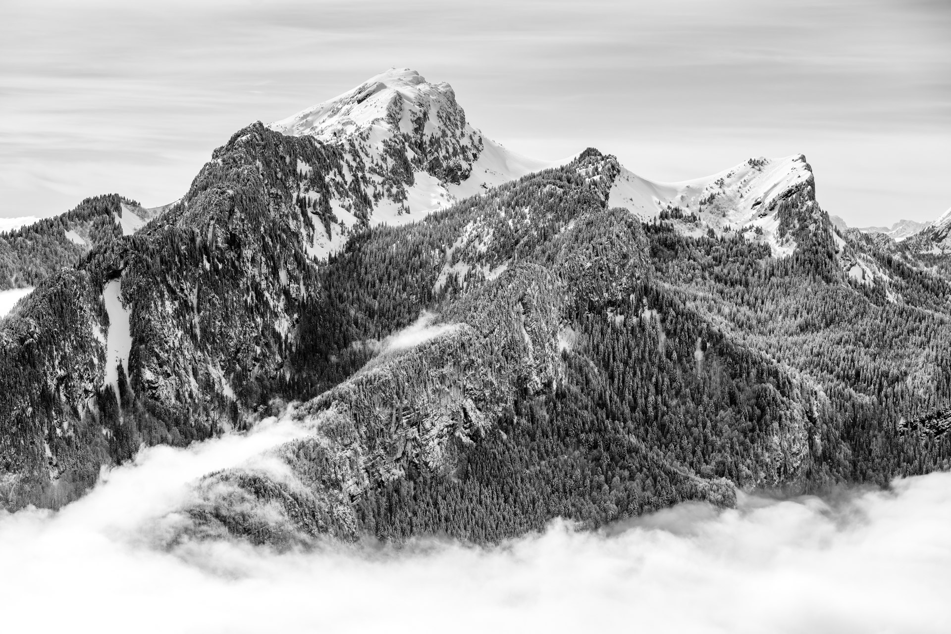 Le Grand Som en noir et blanc