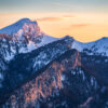 Coucher de soleil sur le Grand Som