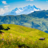 Alpage et Mont Blanc