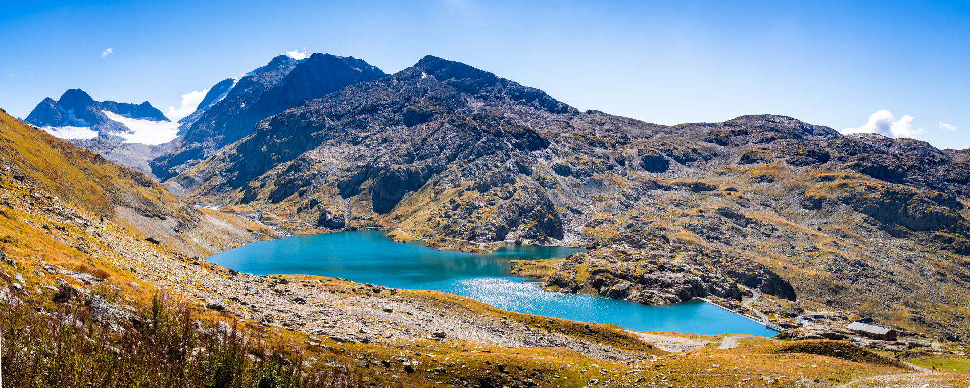 Grand Lac et Crêtes du Grand Sauvage, Alpes