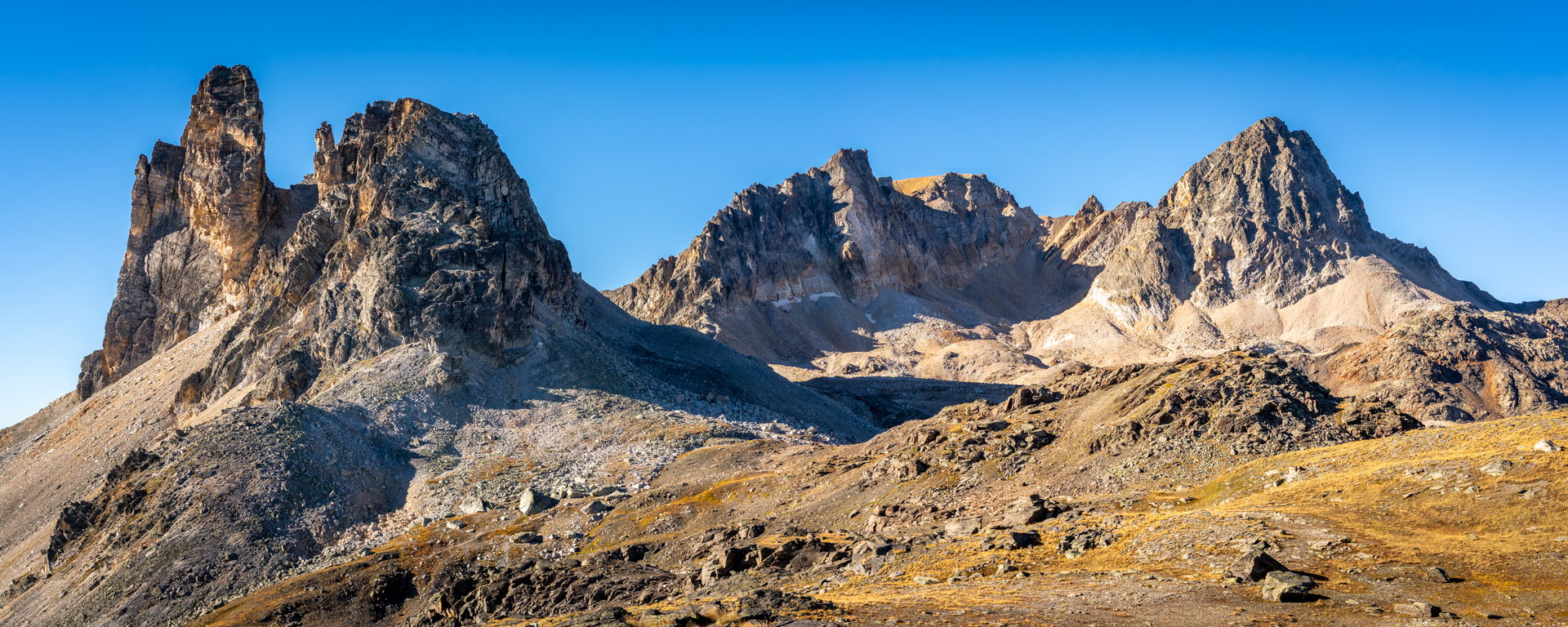 Mont Thabor et Pic du Thabor, versant nord