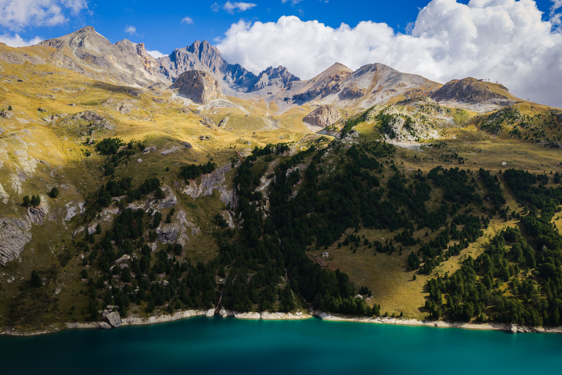 Plan d'Amont et Dent Parrachée en Vanoise