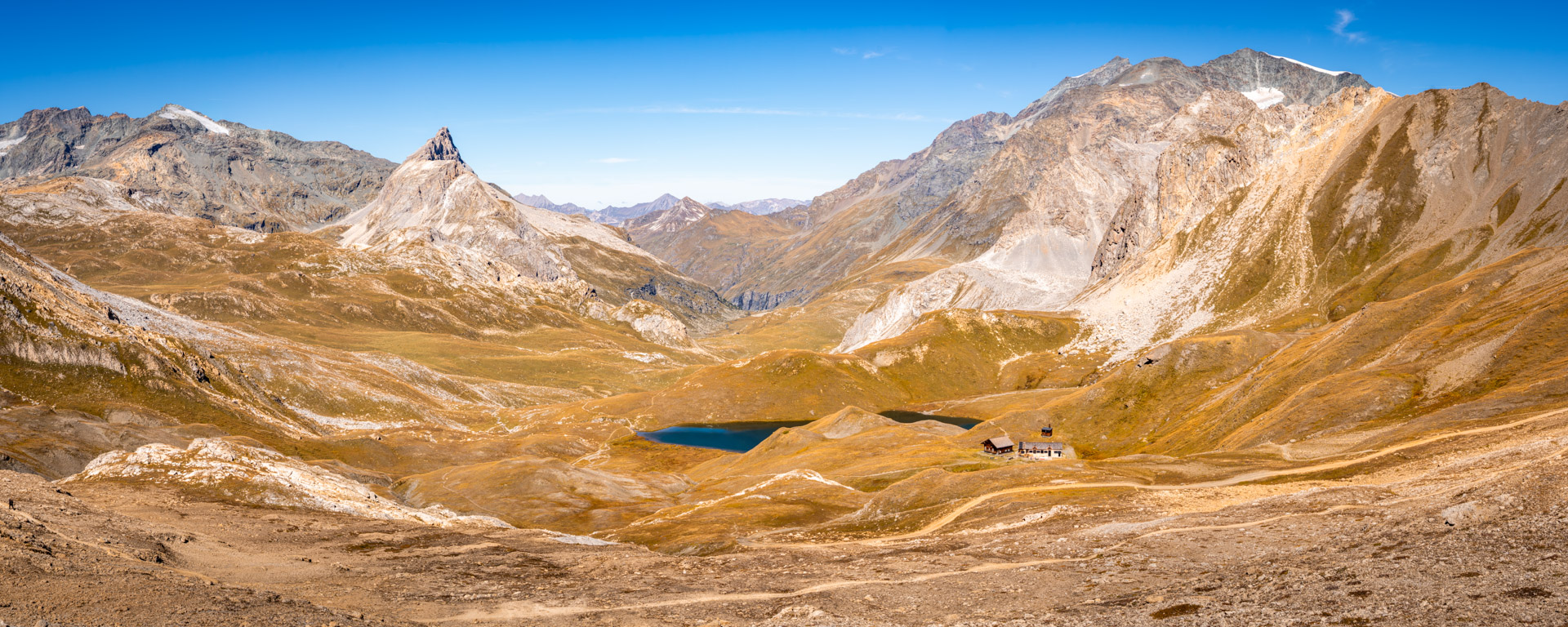 Panorama depuis le refuge du Col du Palet