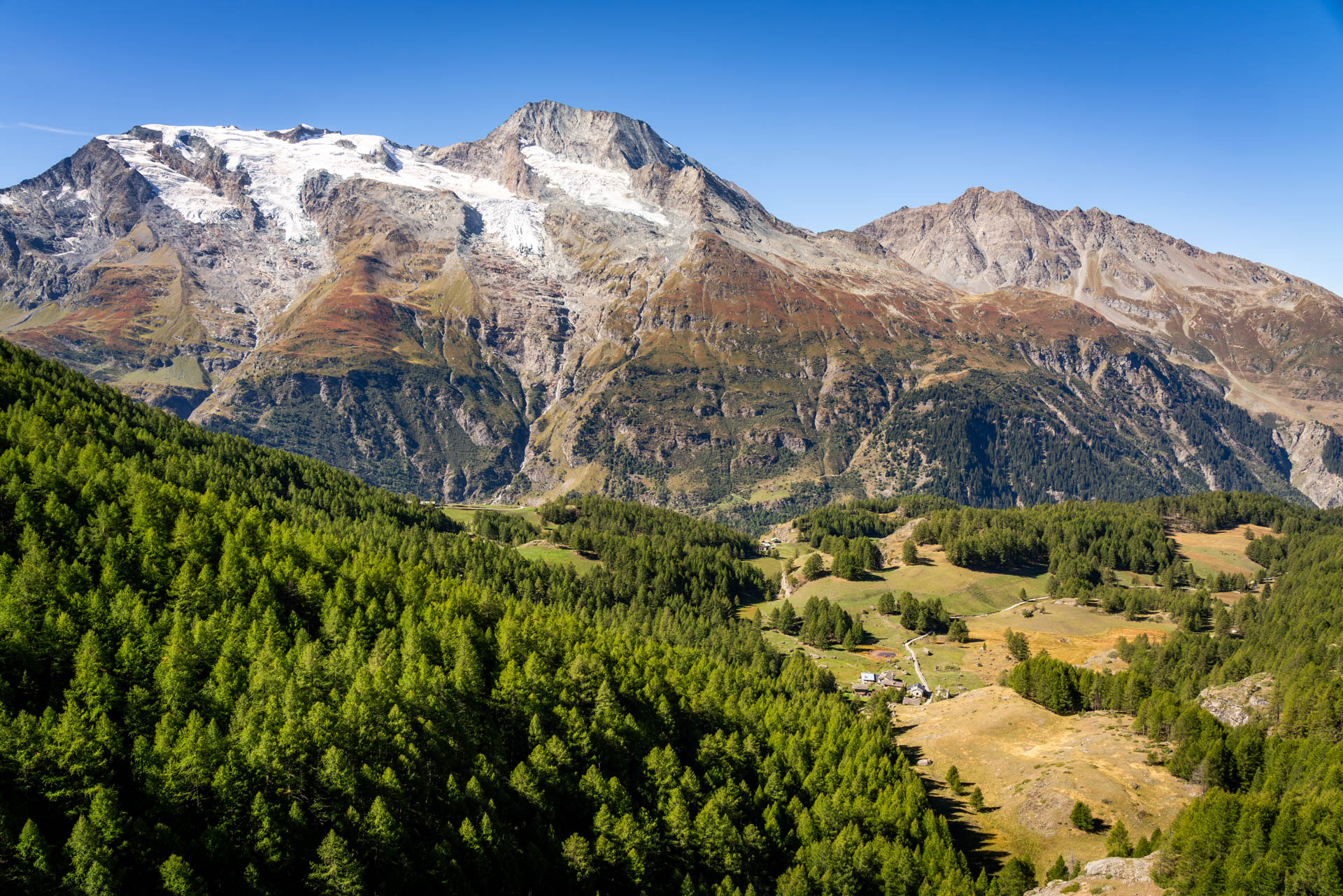 Village du Monal et Mont Pourri, Vanoise